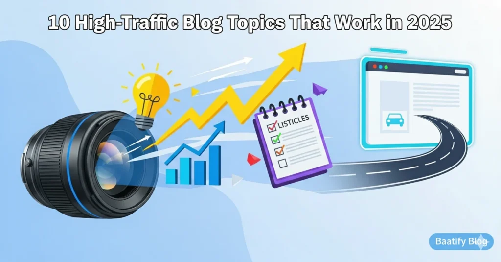 10 High-Traffic Blog Topics That Work in 2025