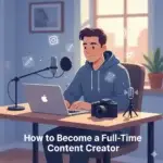 How to Become a Full-Time Content Creator