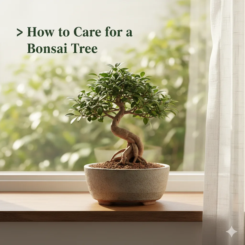 How to care for bonsai tree