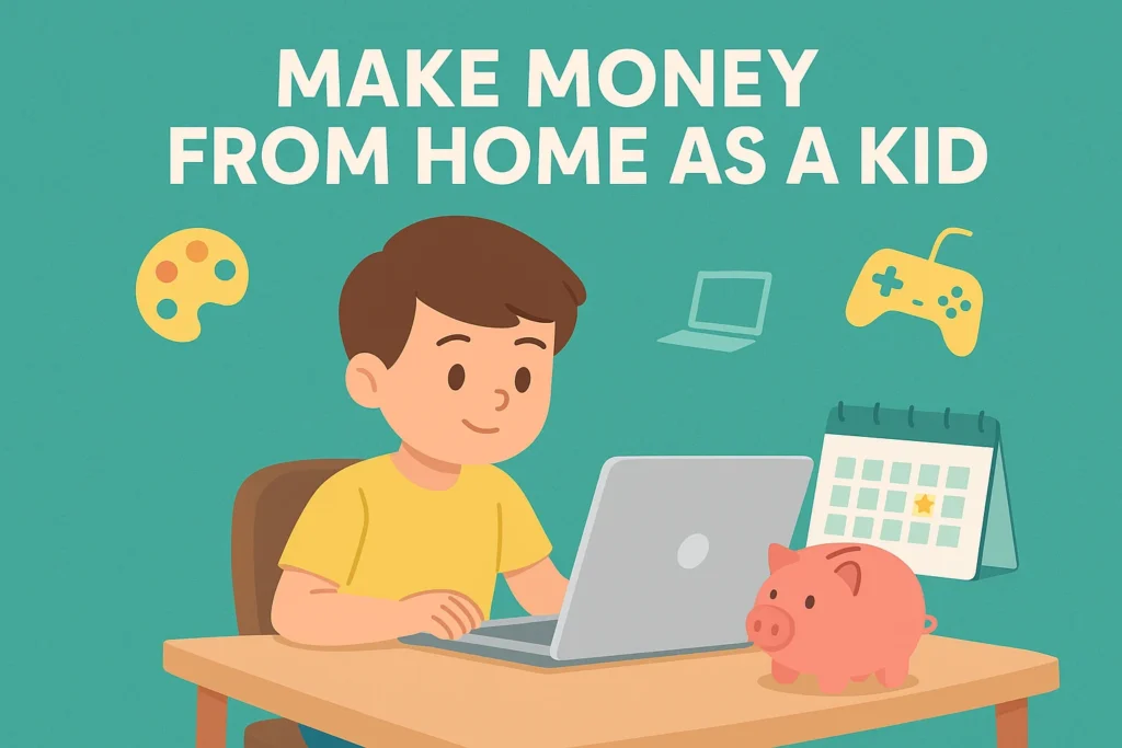 Make Money from Home as a Kid