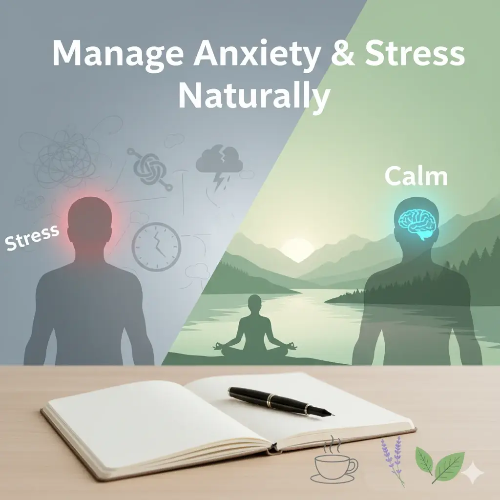 Natural ways to manage anxiety and stress