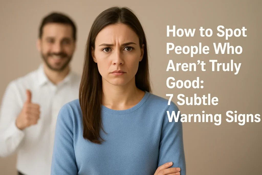 7 Subtle Warning Signs to Spot People
