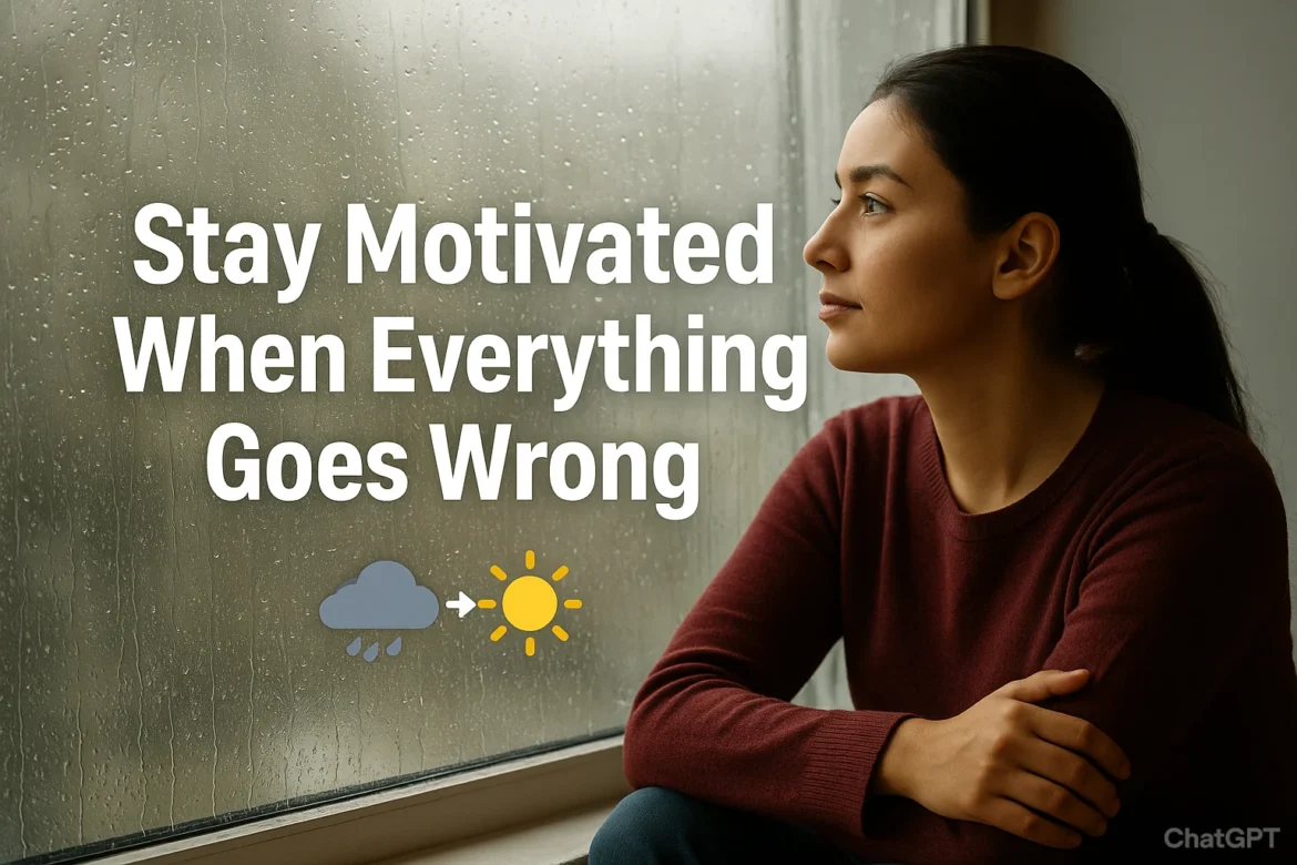 how to stay motivated in tough times